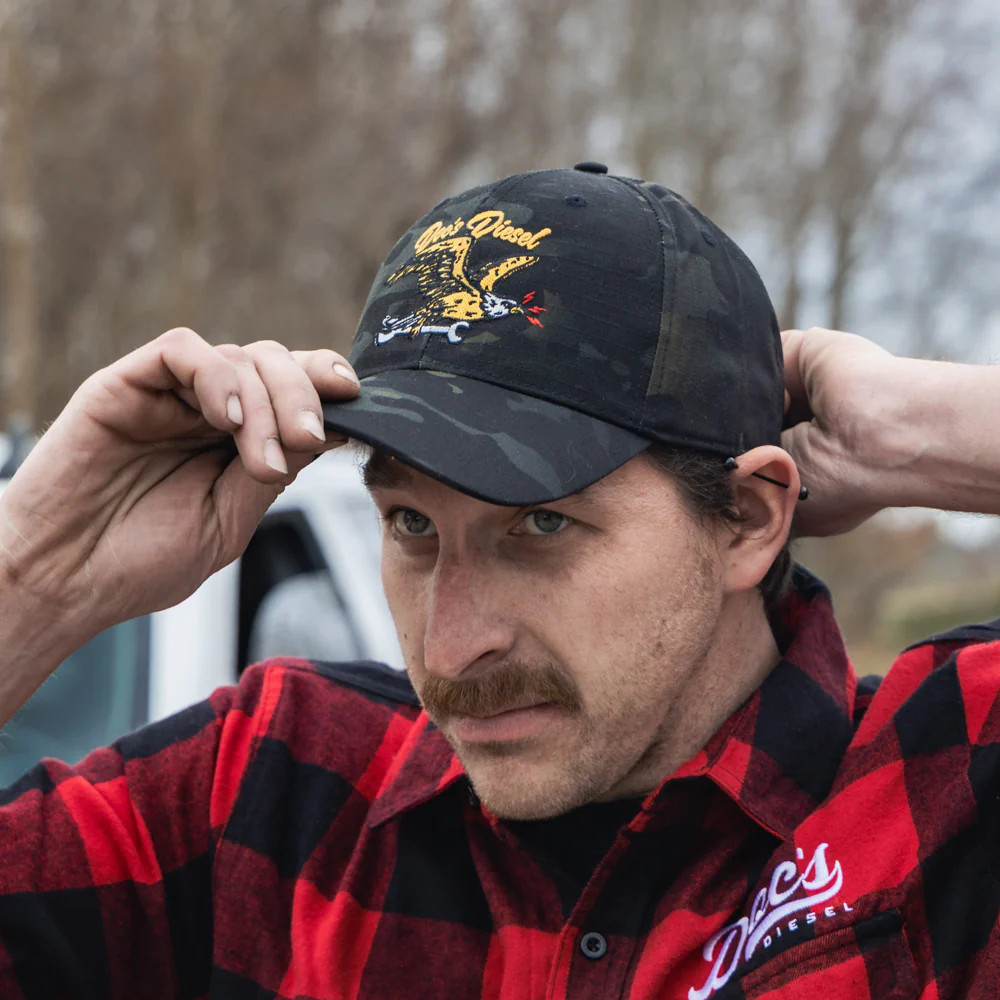 Doc's Diesel Old Glory Camo Hat