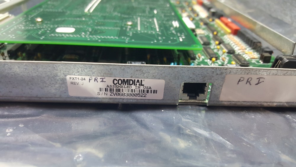 Comdial FXT1-24 T1 Interface Line Card