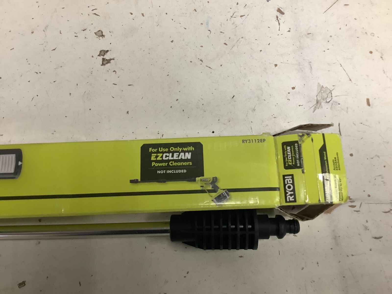 RYOBI RY3112EP EZClean Power Cleaner 42 in. Extension Pole