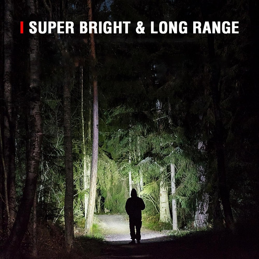 Mini Flashlight Rechargeable LED Small Flashlight Pocket Light EDC Work Light