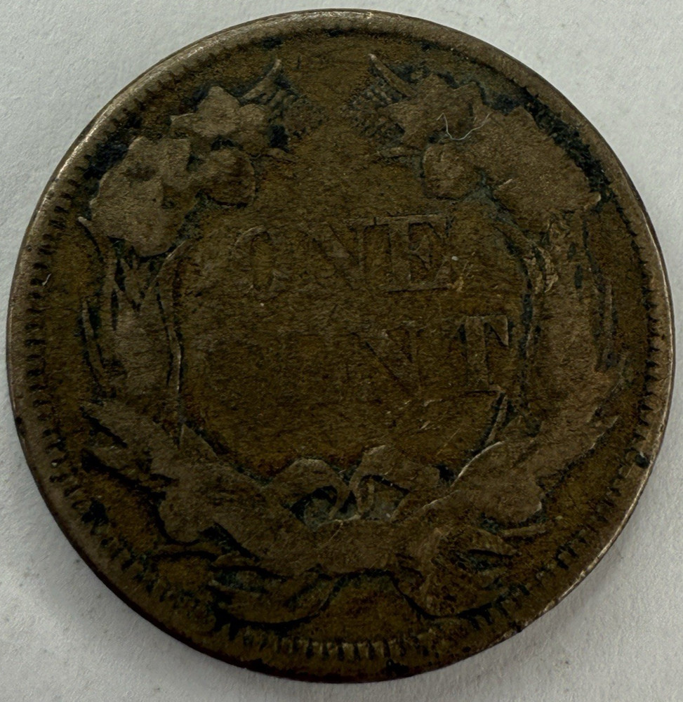 1858 Flying Eagle Cent Exact Coin Imaged #FLY93
