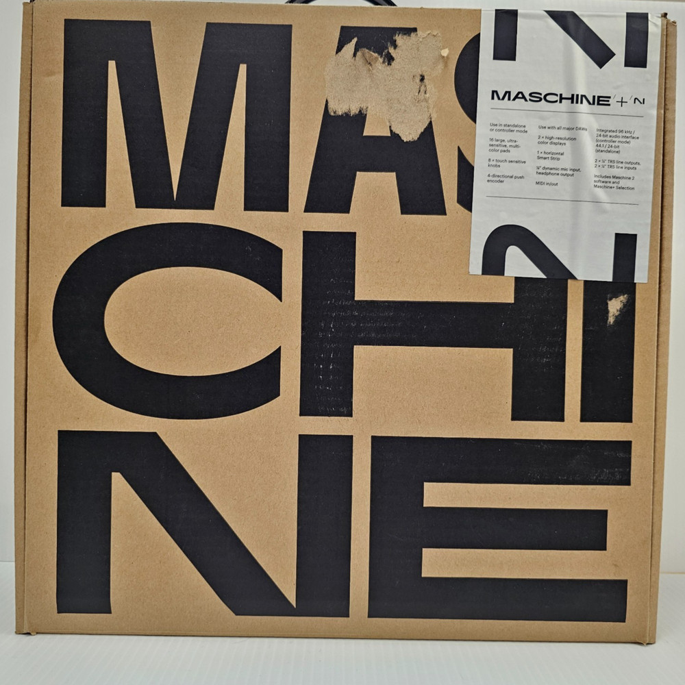 Native Instruments Maschine Plus HW Standalone + Original Box & 64GB Micro SD