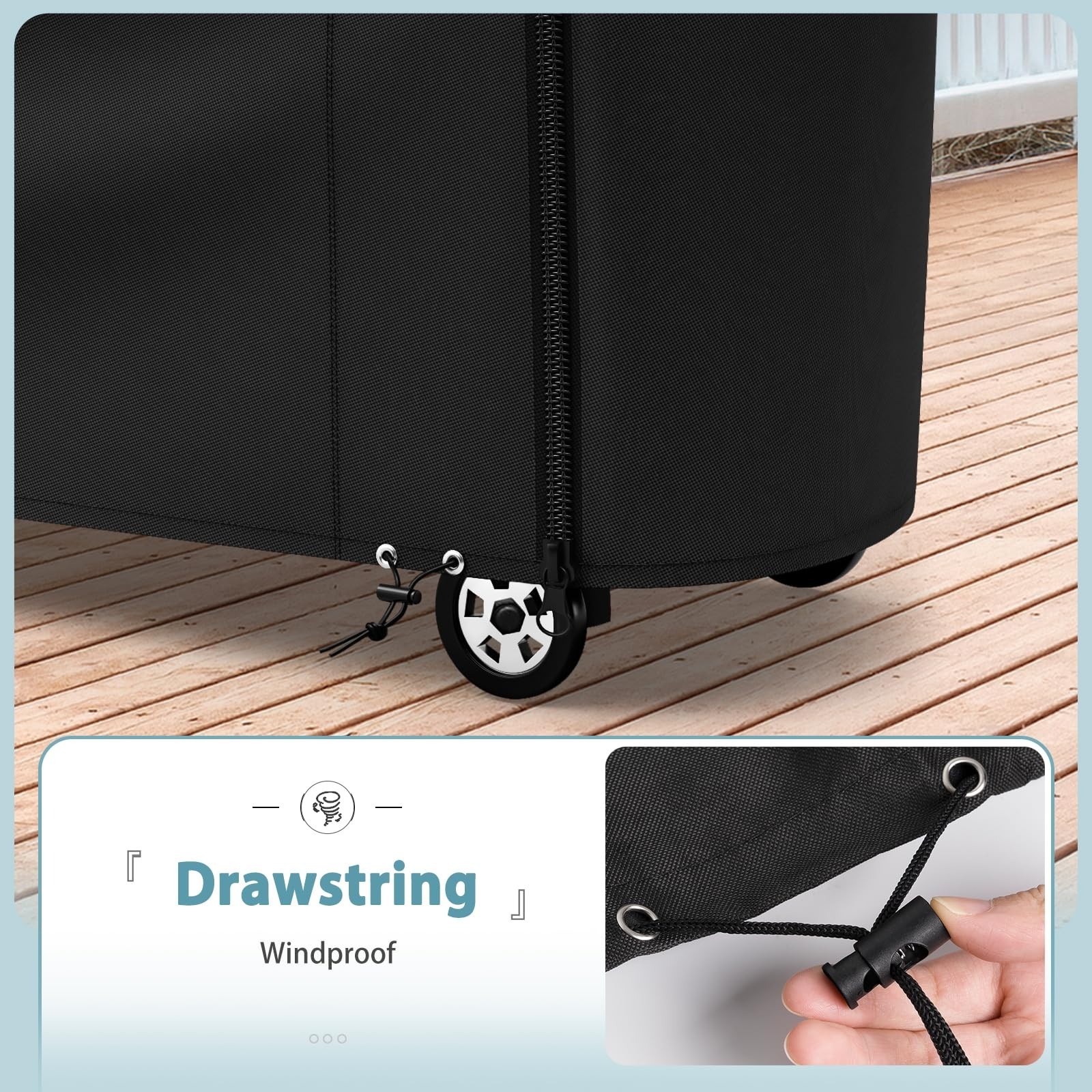 Upgraded Pellet Grill Cover for Pit Boss 820 Series, Pro Series 850, Heavy Duty