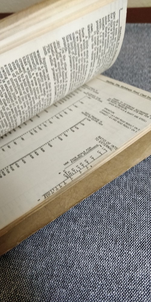 1959 Lefax Machinist Data Sheets VTG Concise and Comprehensive Data