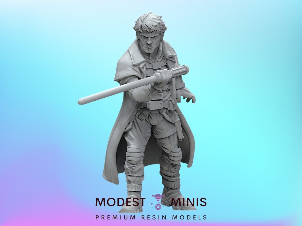 Shadowblade Assassin - 28mm - 40mm Scale | D&D | Star Wars Mini