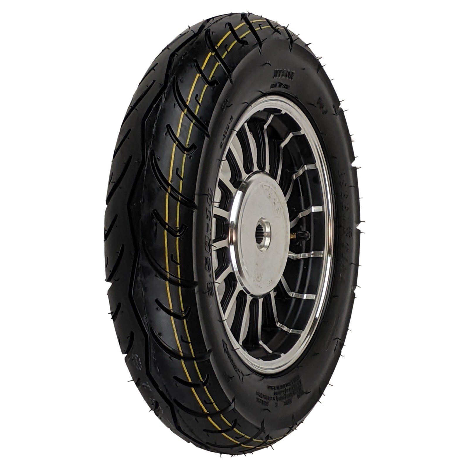 10" Inch Rear Wheel and 3.5-10 Tire Assembly 50cc Scooter Moped GY6 TaoTao