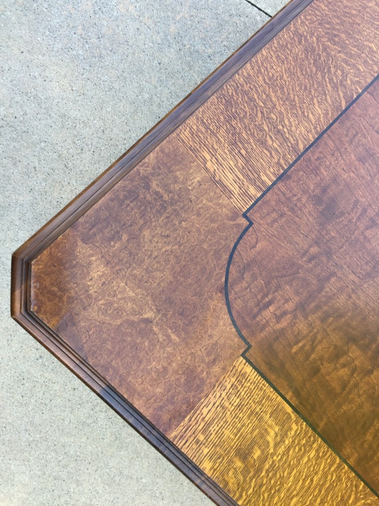 Antique DR Table, 6 Chairs, Buffet, and Server