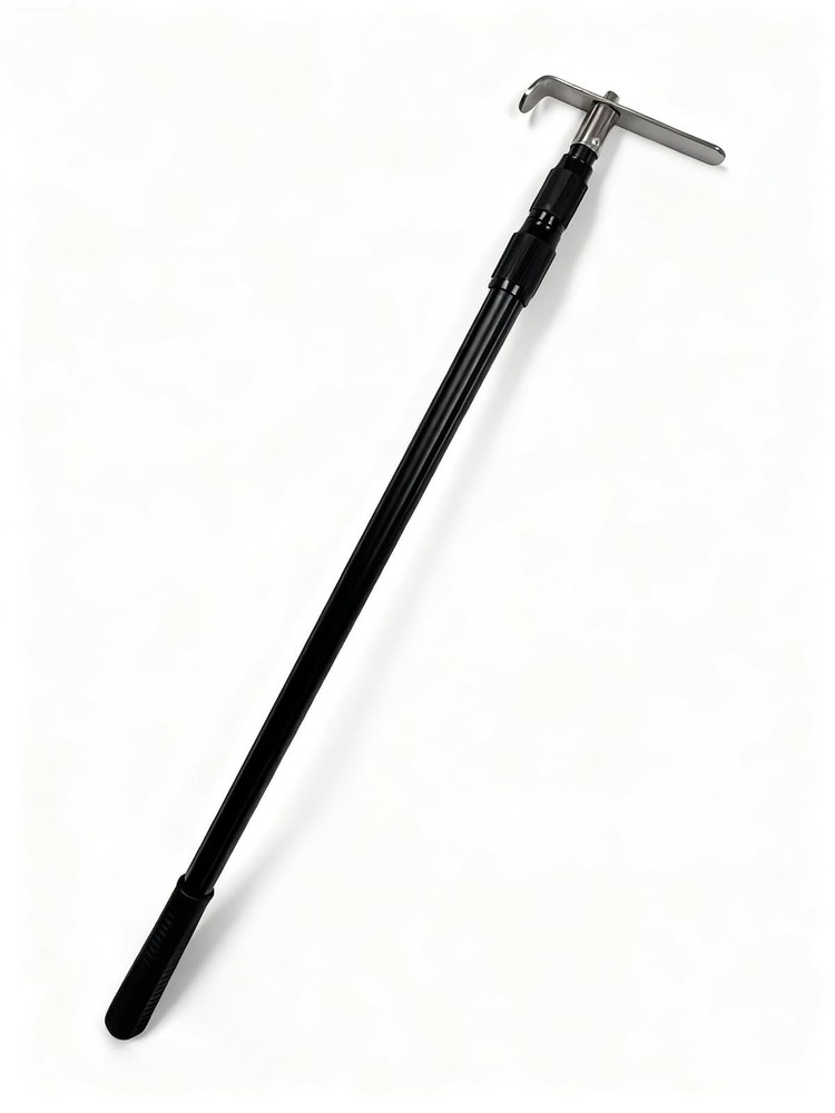 Flowpubs 6.9FT Telescoping Truck Bed Cargo Hook, HeavyDuty Extendable Retriev...