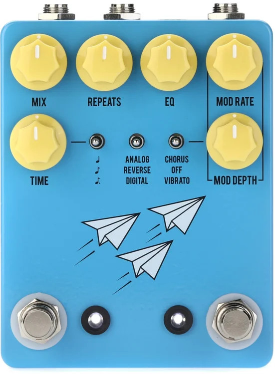 JHS Flight Delay Pedal - Blue