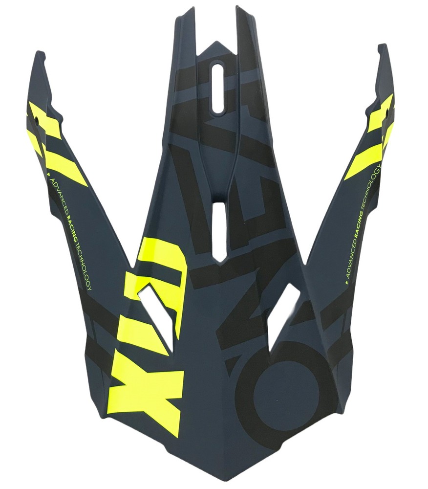 O'Neal 2 SRS Spyde Helmet Visor/Peak Black/Hi-Vis