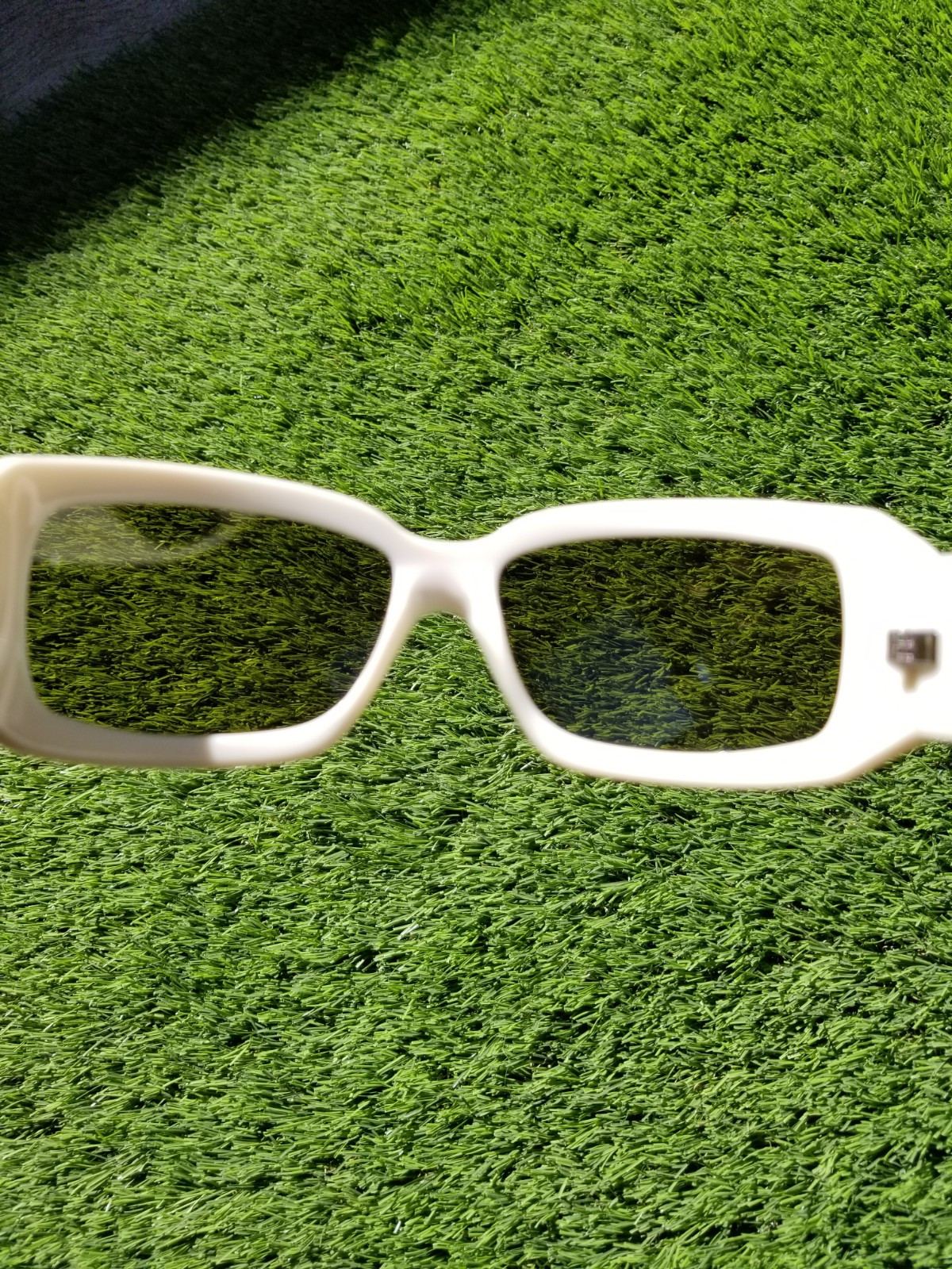 Callaway Ivory Golf Sunglasses Green NEOX Lenses Rhinestones C410WH G RARE