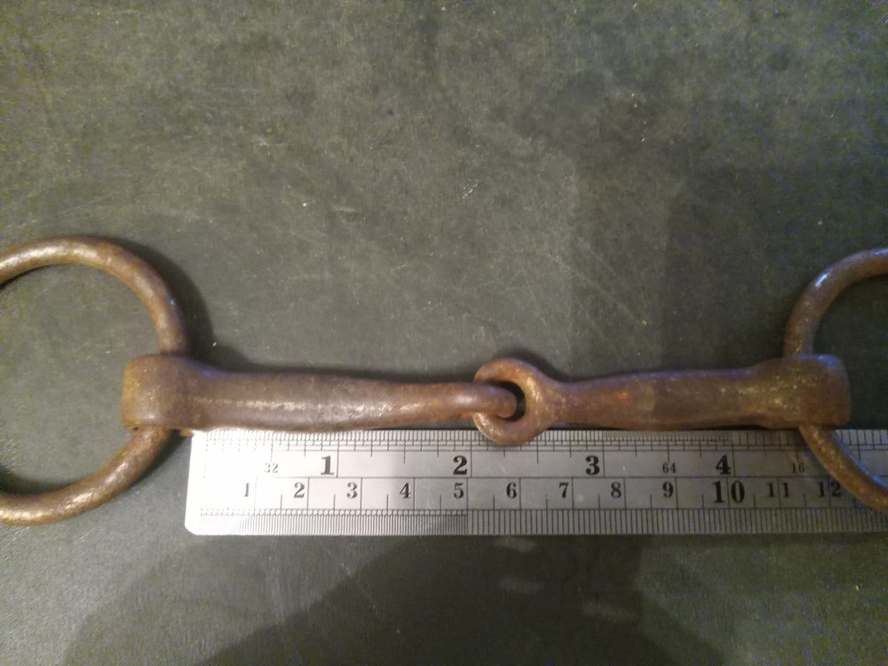 loose ring snaffle bit 4 1/4 in pony iron