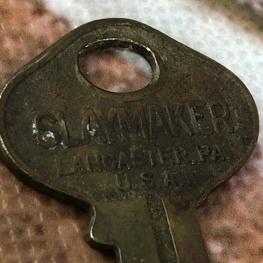 Vintage Slaymaker GA469 Lock Key
