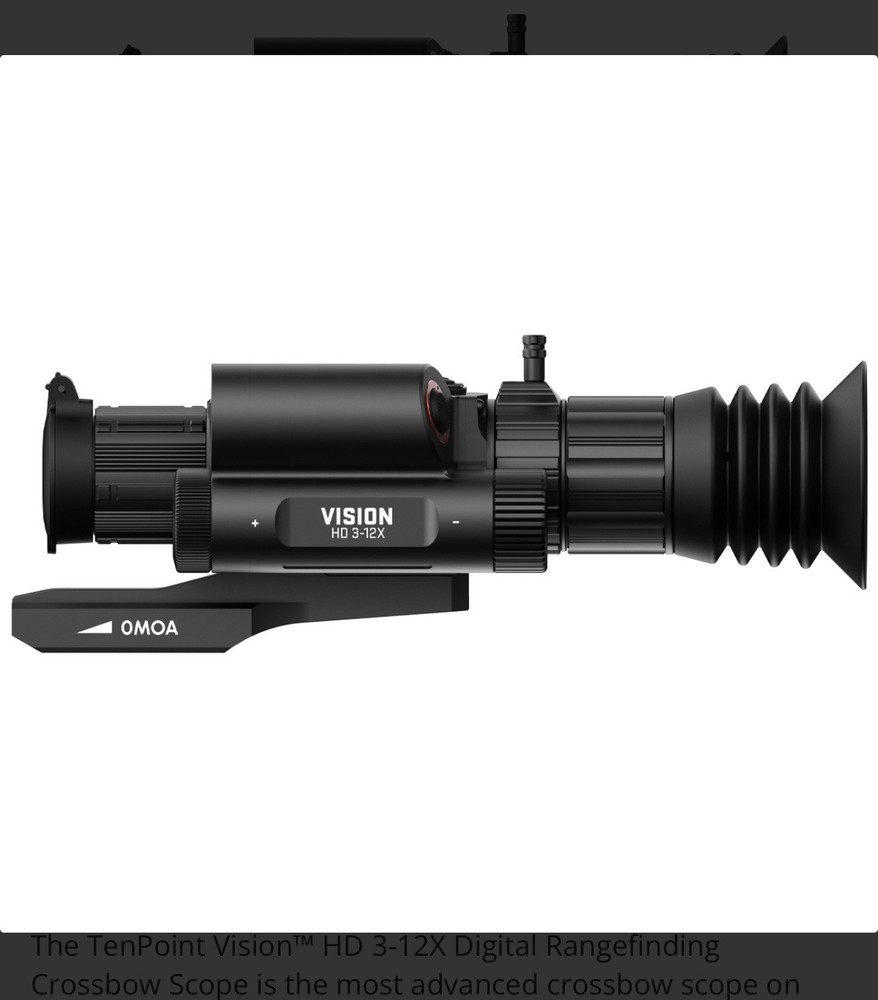 VISION HD DIGITAL RANGEFINDING CROSSBOW SCOPE by TenPoint Crossbow