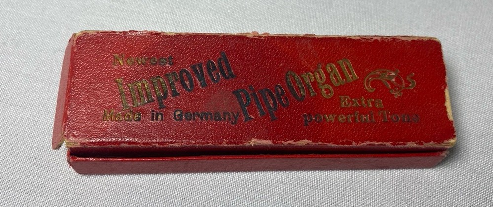 Vintage Newest Improved Pipe Organ Harmonica Germany
