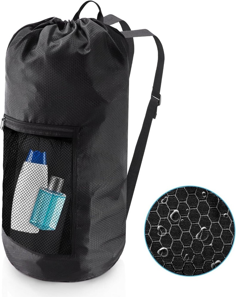 Laundry Storage Backpack Extra Large Capacity with Adjustable Straps for Student