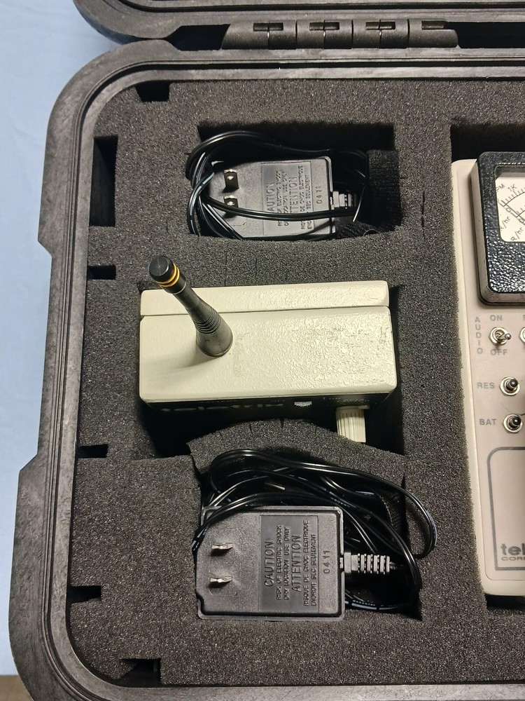 Teletrix Model TXR-32 Geiger Counter Simulator Radiation Detector Training Set