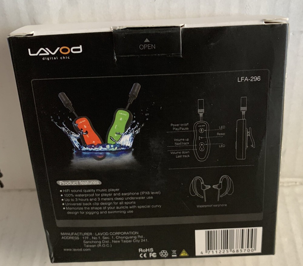 Aquacube MP3 Player