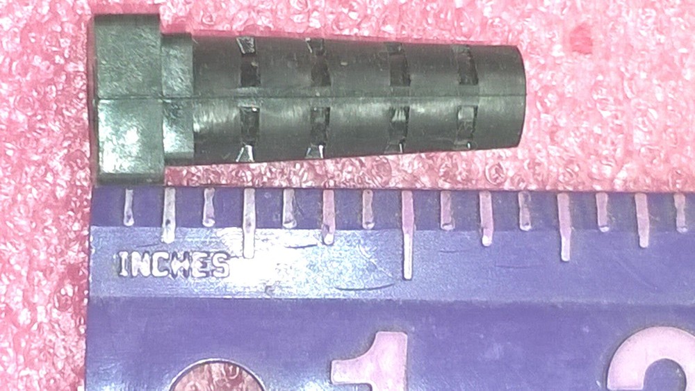 6 - ASTATIC HAND MICROPHONE CABLE GROMMETS .250 / 1/4" INSIDE NOS