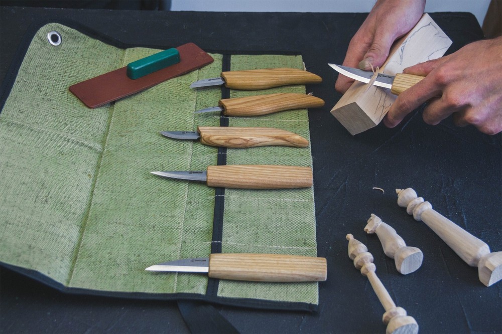 Basic Wood Carving Knives Set BeaverCraft S58