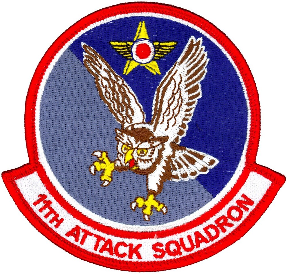 USAF 11th ATTACK SQUADRON PATCH