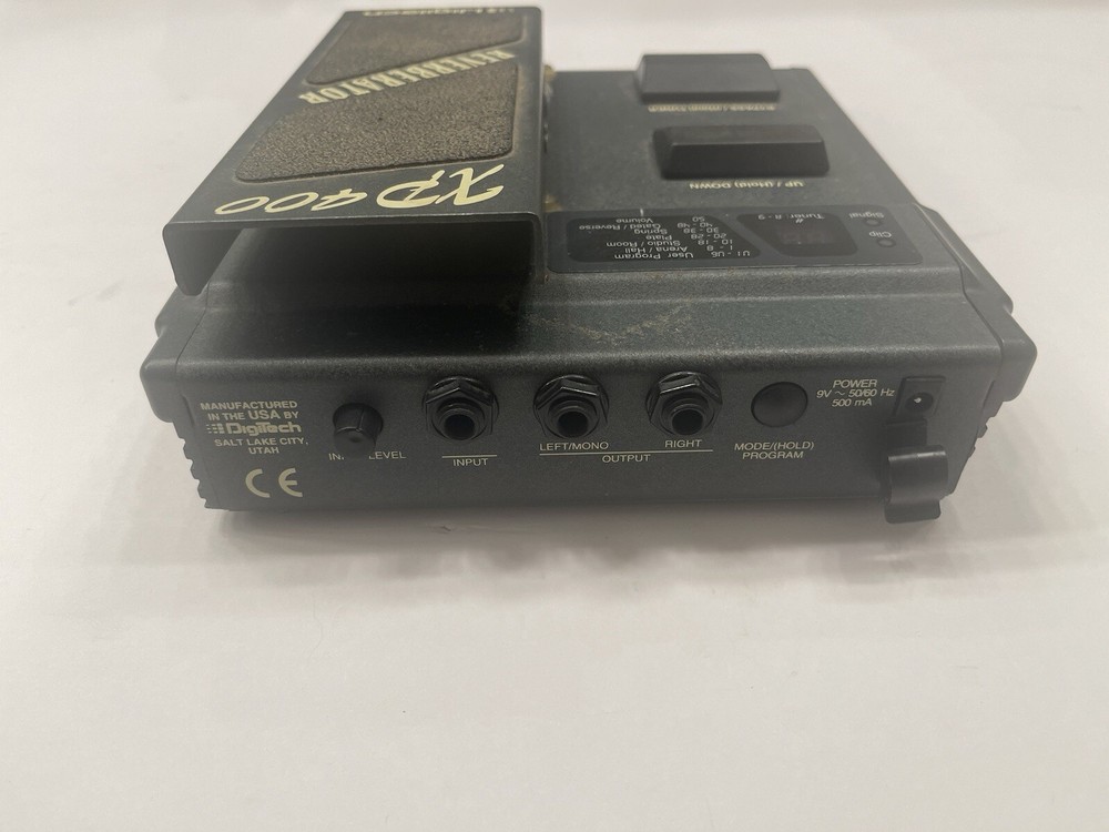 Digitech XP400 Reverberator Multi Reverb Guitar Effect Processor Pedal + PSU