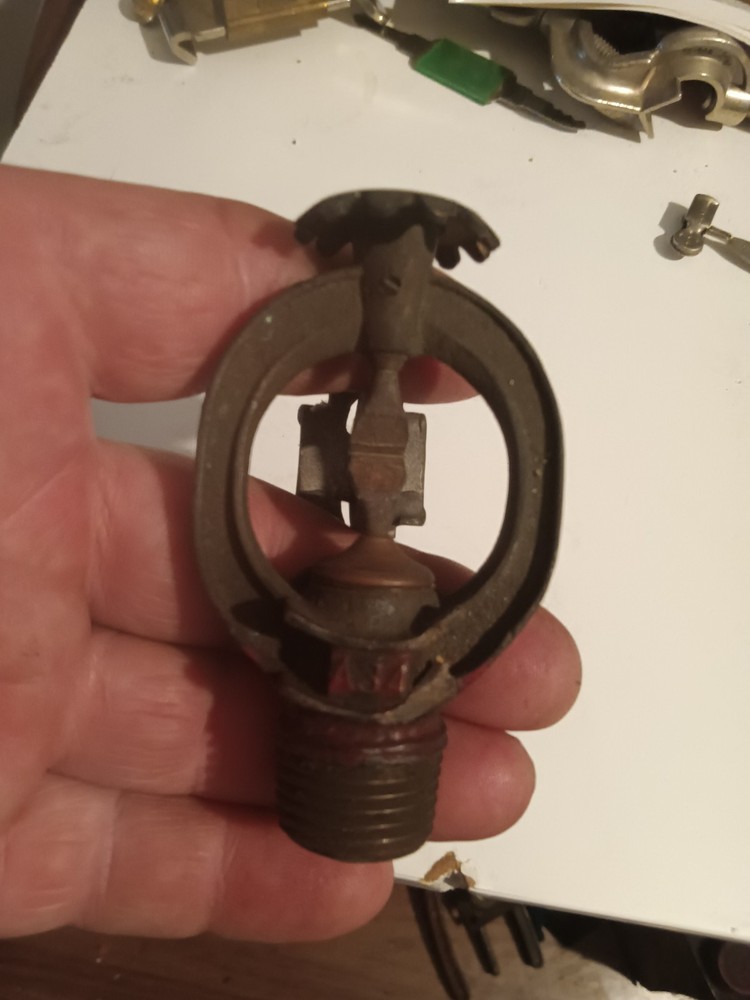 Antique Automatic Brass/Bronze Sprinkler Head 1920