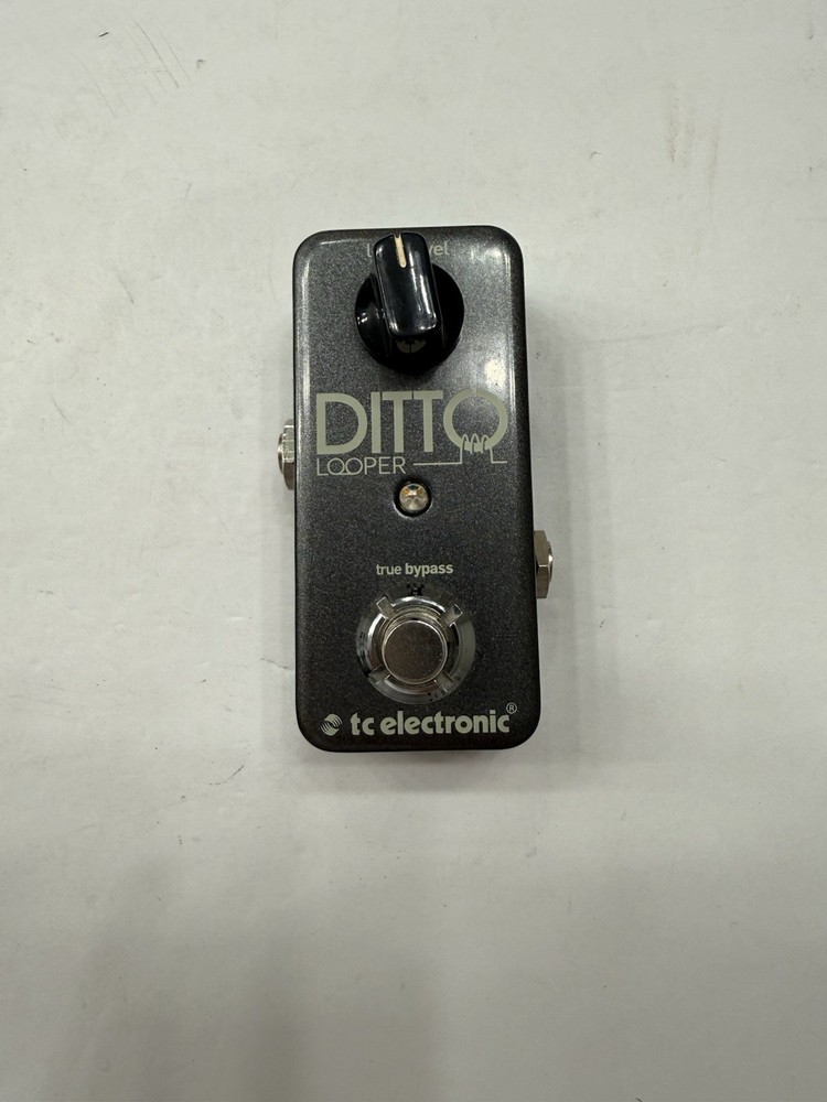 TC Electronic Ditto Looper Sampler Mini Compact True Bypass Guitar Effect Pedal