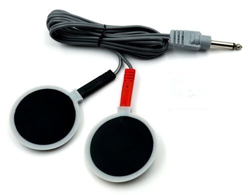 Premium 8 Carbon Electrode Pads 4 Cables For ElectroTerapy DynoPlus US Unit $#%&