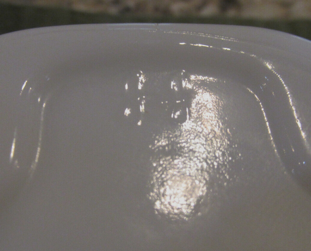 VINTAGE JOHNSON & JOHNSON MILK GLASS BABY CREAM JAR WITH PINK LID