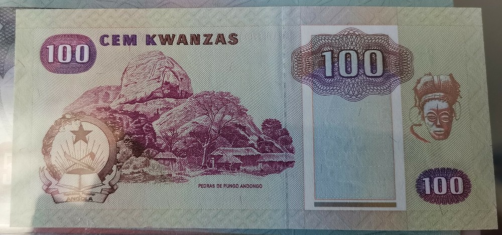 ANGOLA 4 NOTES 1973 - 1991