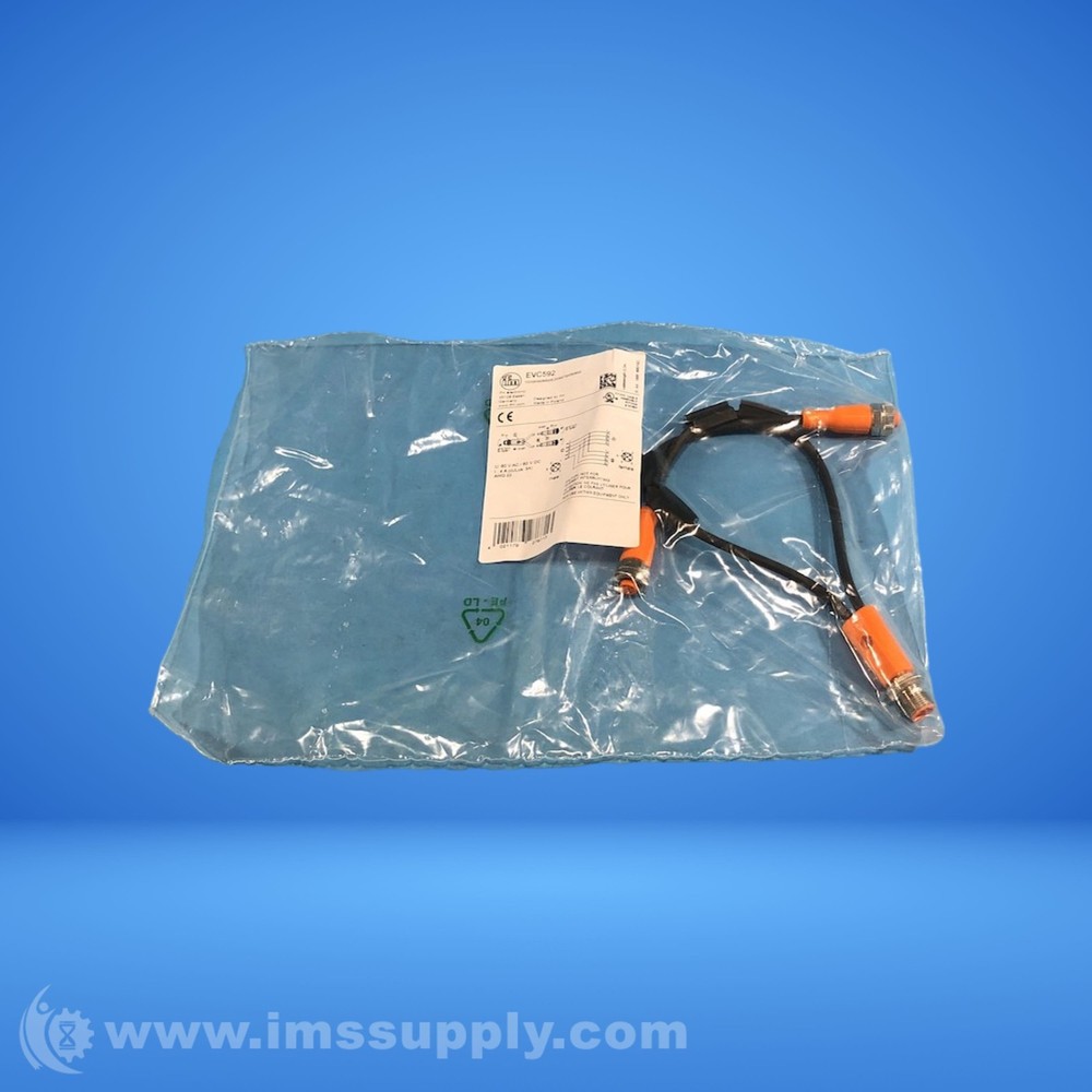 Ifm EVC592 Double Ended Connection Cable FNFP
