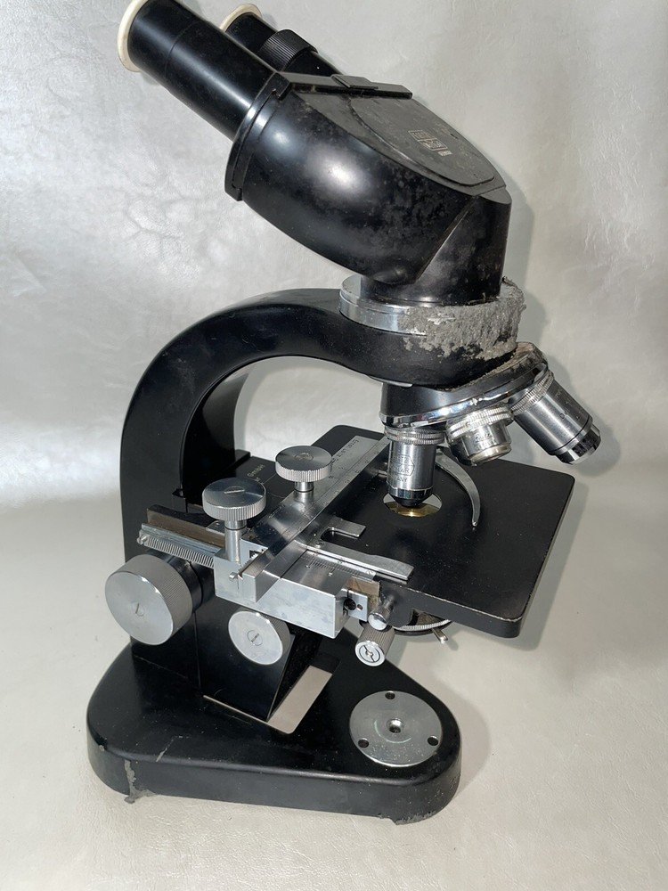 ernst leitz gmbh wetzlar germany 529778 microscope With Case