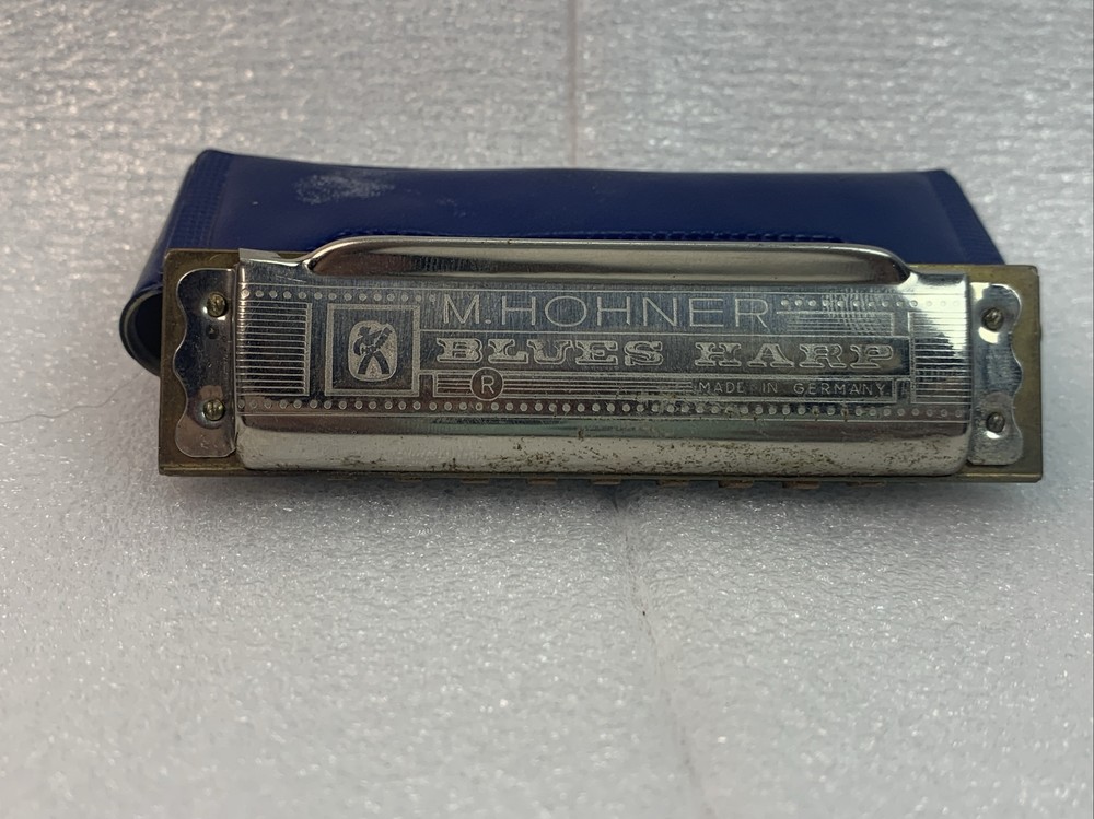 M Hohner Blues Harp Harmonica Made In Germany (S1)