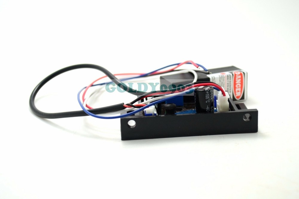 405nm 50mW 12V TTL Modulation Laser Module Purple/Violet Dot Light Source Light