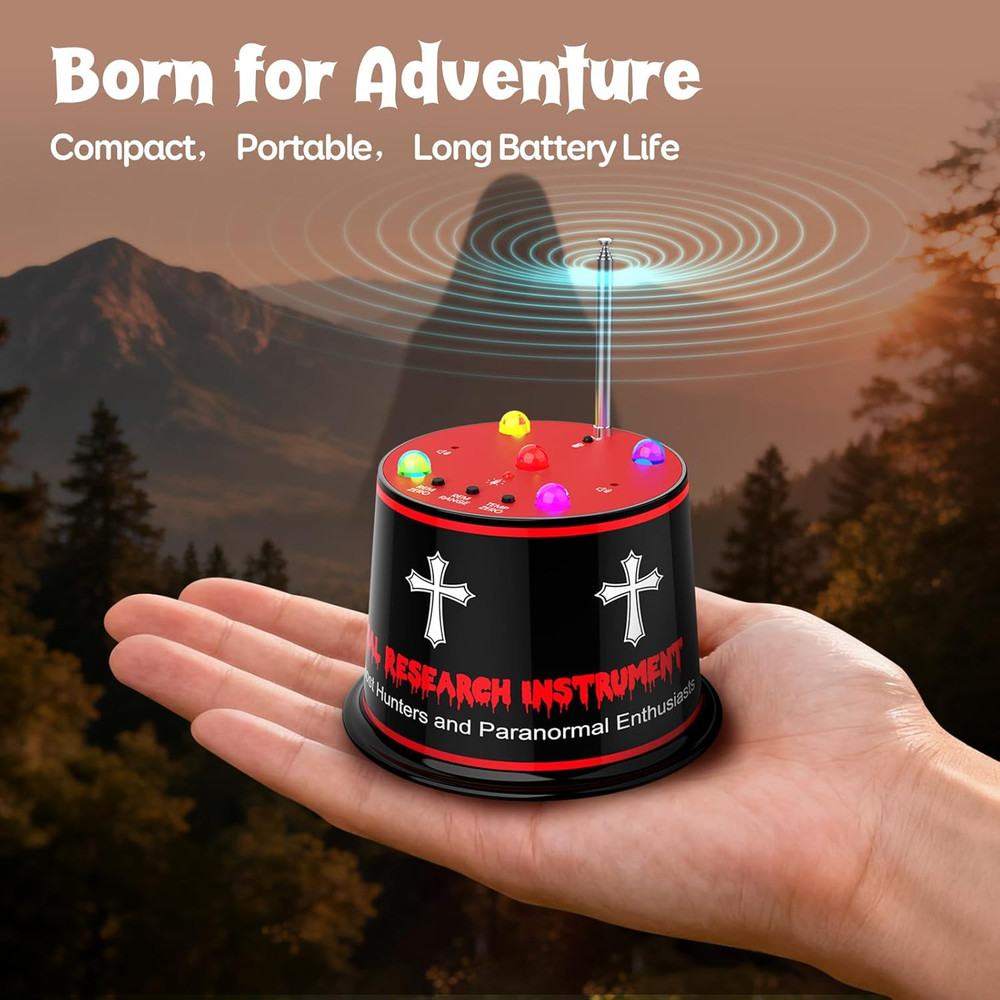 Pro EMF Ghost Detector with Auto Calibration & 5 Sensitivity Levels