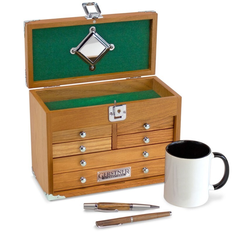 Gerstner International GI-T10 4 Drawer Oak Mini Max Chest Tools Hobby PRE-TARIFF