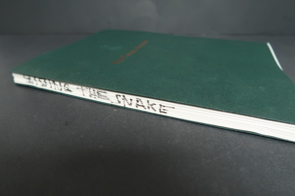 Riding the Snake Original TV Script Screenplay Stephen J. Cannell Studios