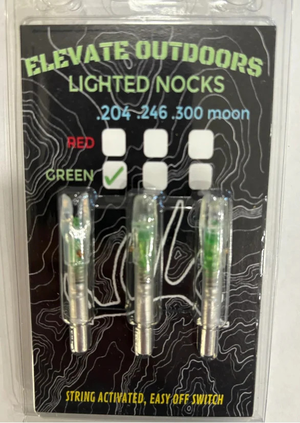 Elevate Outdoors Lighted Arrow Nocks 3pk