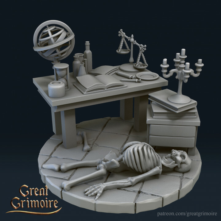 Necromancer Miniature | D&D DnD |