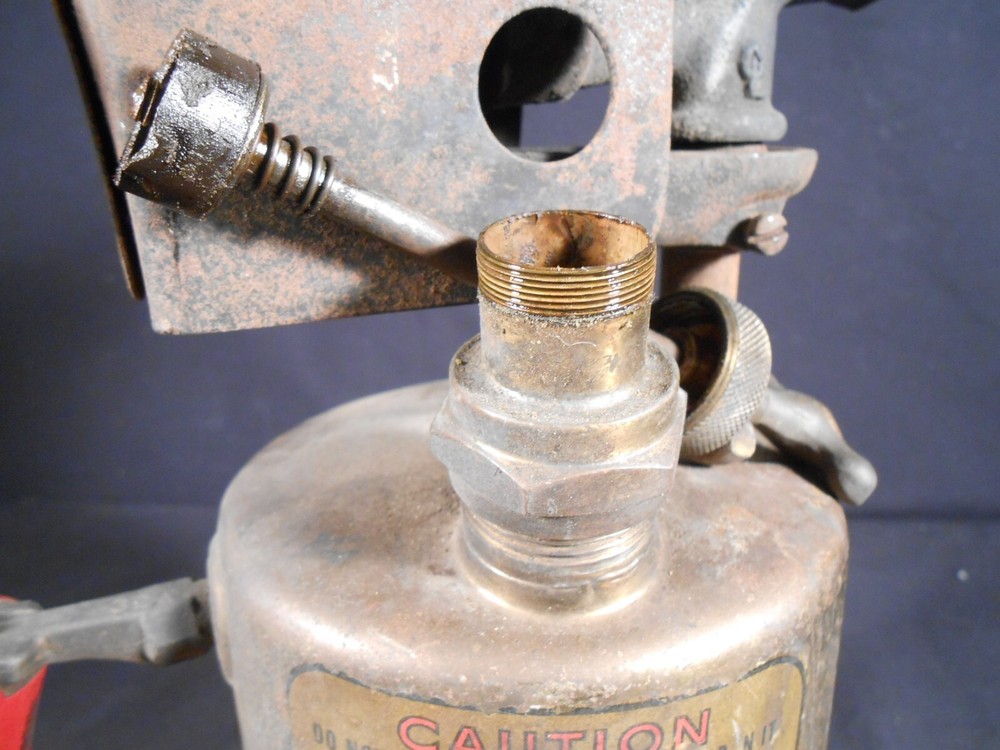 Vintage Clayton & Lambert Brass Blow Torch Untested.