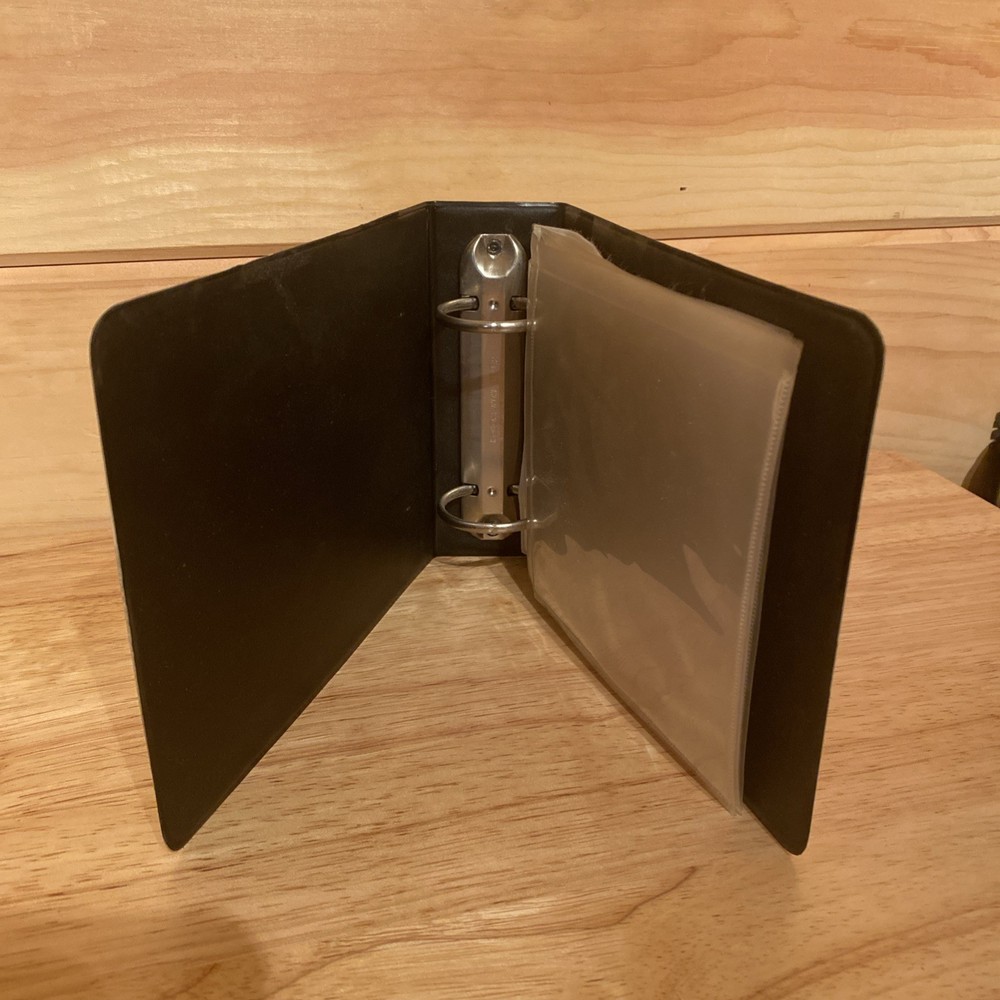 Original Vintage GATEWAY Computer Software Storage Binder CD Holder 1999