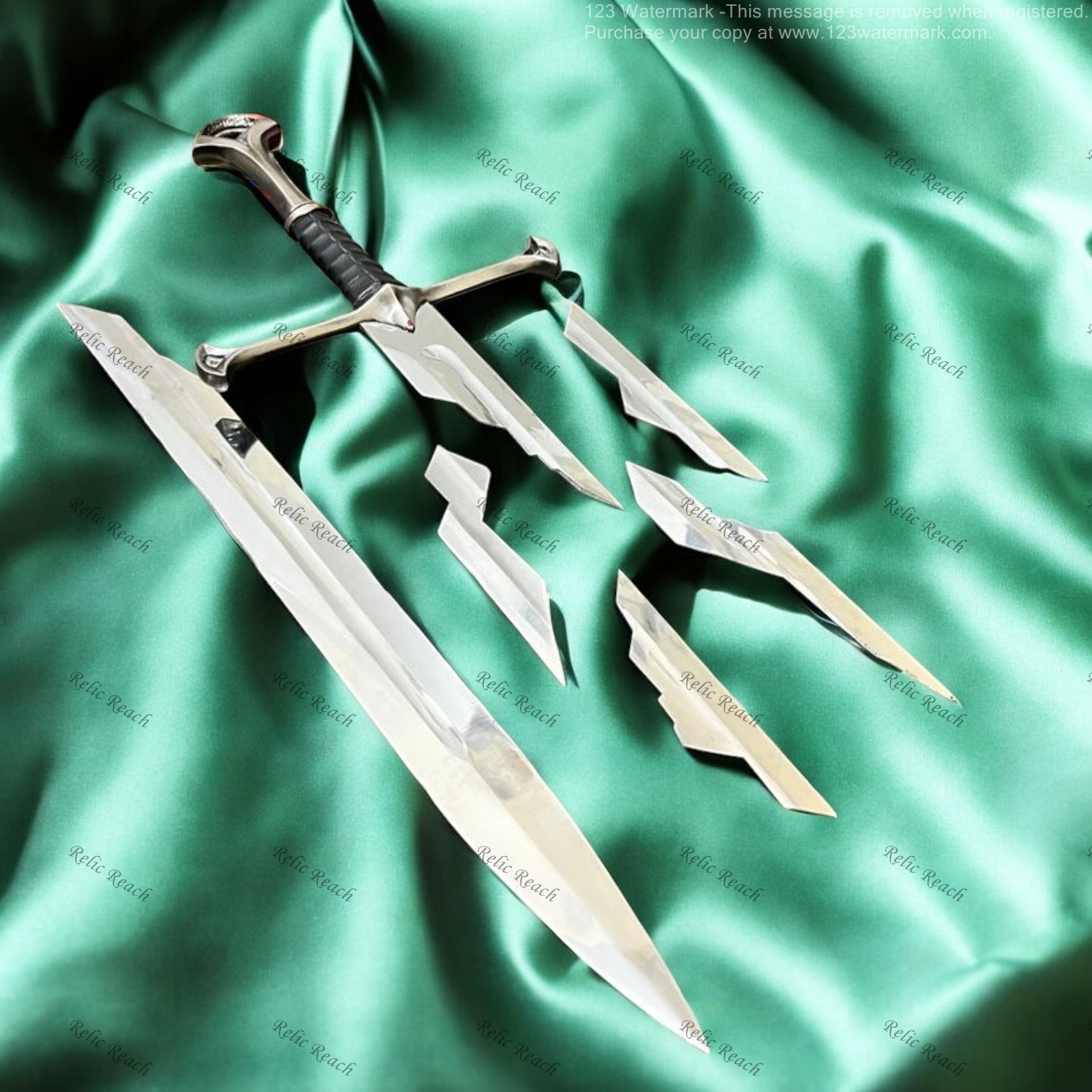 LOTR Anduril Shard of Narsil, High Carbon Steel Premium Hobbit Christmas GIFT BF