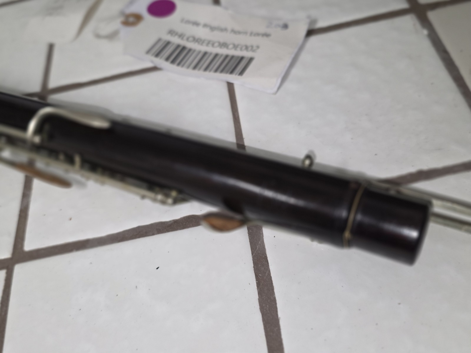 F. Loree English Horn. Triebert System 3 Palisander Wood. No SN Very Early Rare