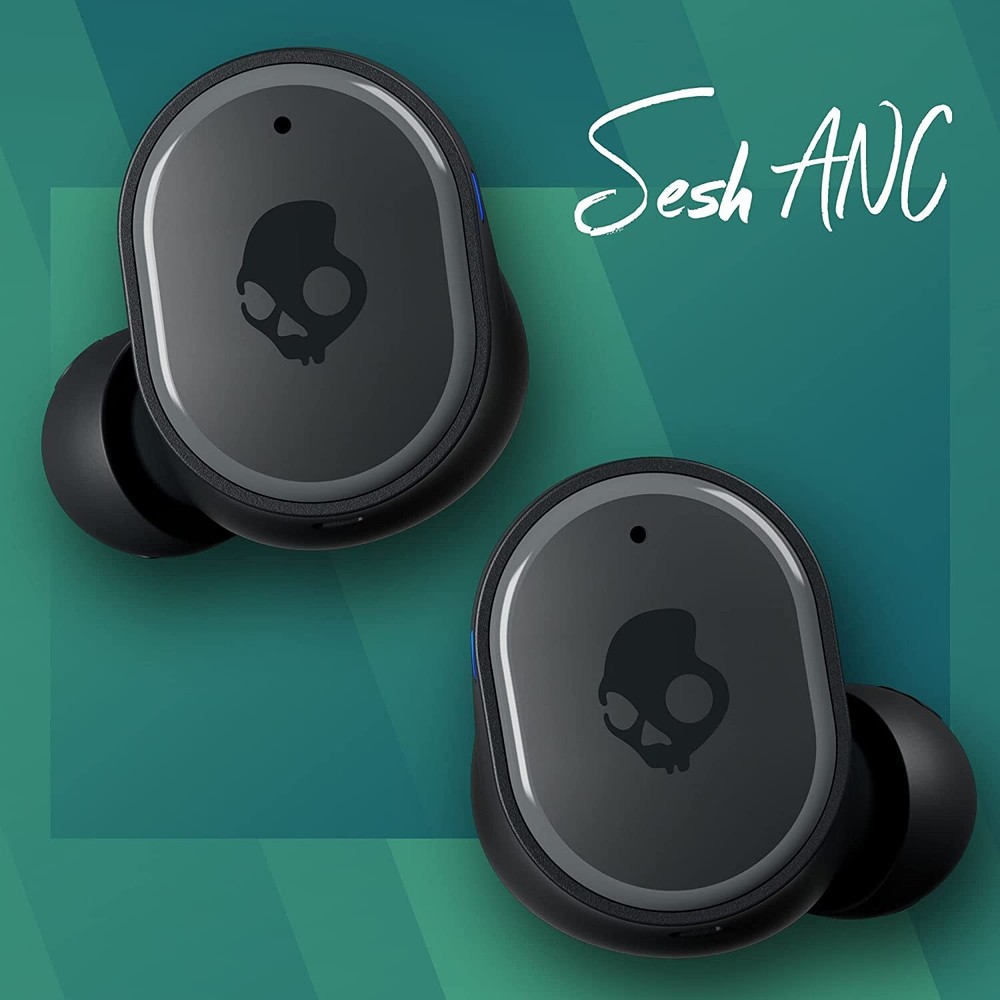 Skullcandy SESH ANC Wireless 2 PACK (Certified Refurb)-BLACK