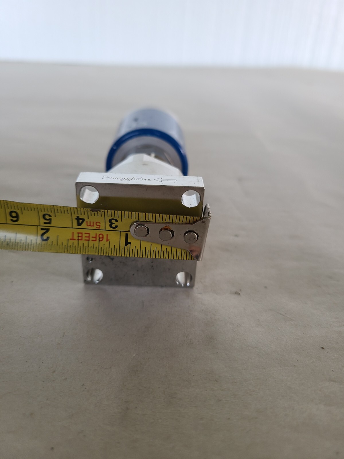 As-Is SWAGELOK ALD6 Diaphragm Valve 6LVV-MSM-ALD6T-HF2-P-C, 1 Piece