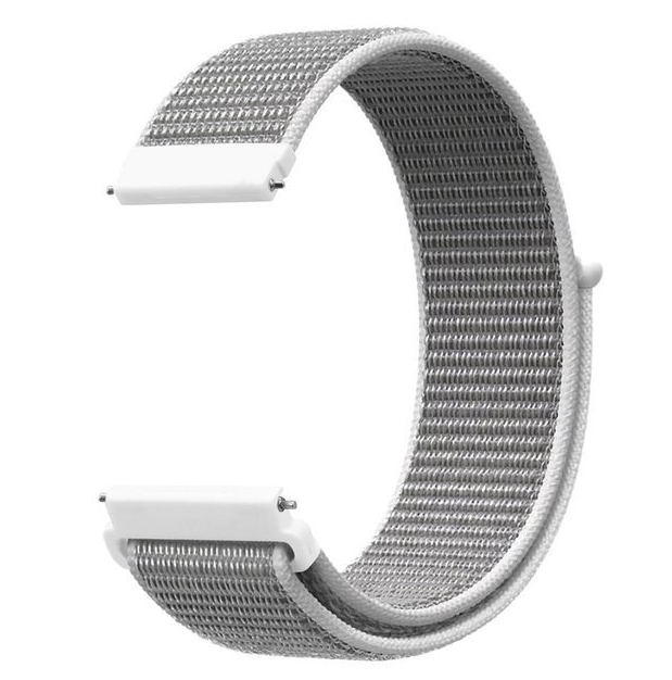 20mm 22mm Woven Nylon Sport Loop Watch Band Strap W/ Quick Release Spring Pins