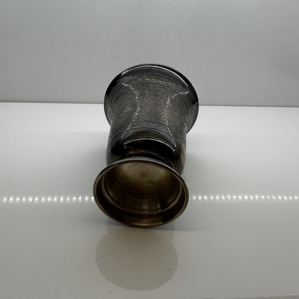 Solid Silver Egyptian Christening 116grams Cup . Great Condition Hallmarked