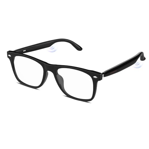 Bluetooth Audio Smart Glasses for Women Men,Blue Light Blocking Bluetooth