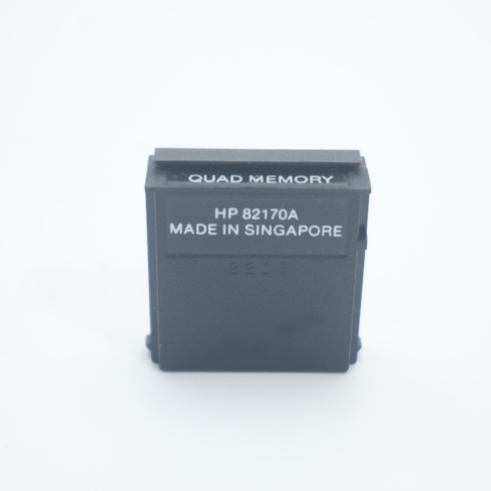 HP QUAD MEMORY MODULE HP 82170A FOR HP 41C/CV CALCULATOR